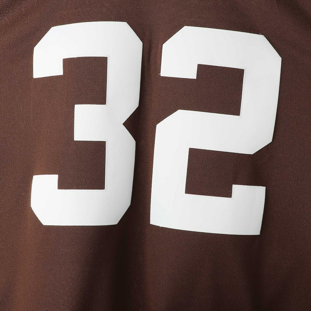Jim Brown Cleveland Browns 1964 Authentic Throwback Retired Player Jersey - Brown for sale