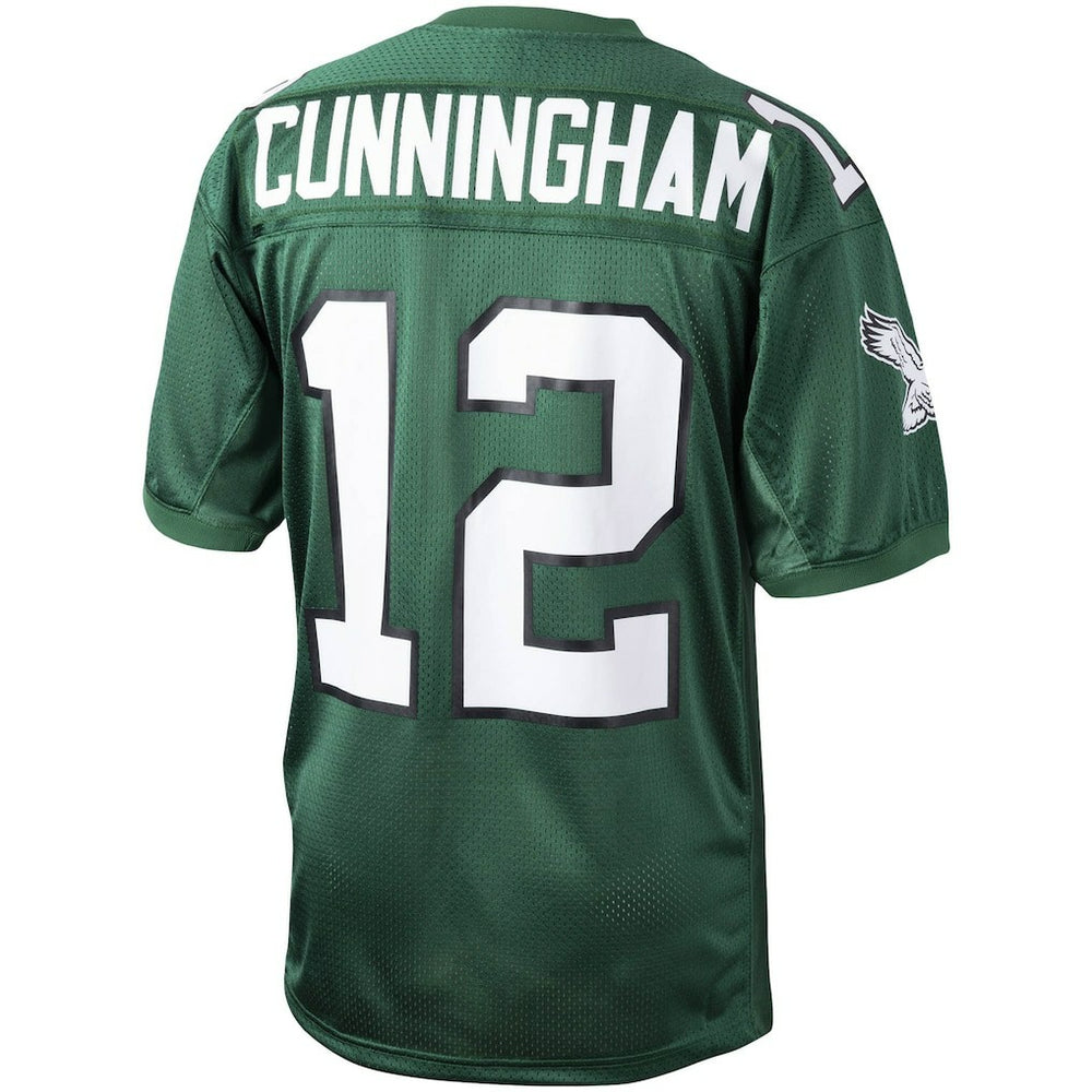 Randall Cunningham Philadelphia Eagles 1992 Authentic Throwback Retired Player Jersey - Green cheap