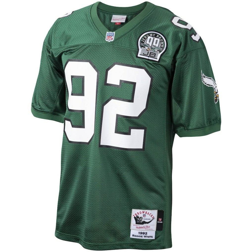 Reggie White Philadelphia Eagles Authentic Throwback Retired Player Jersey - Green online