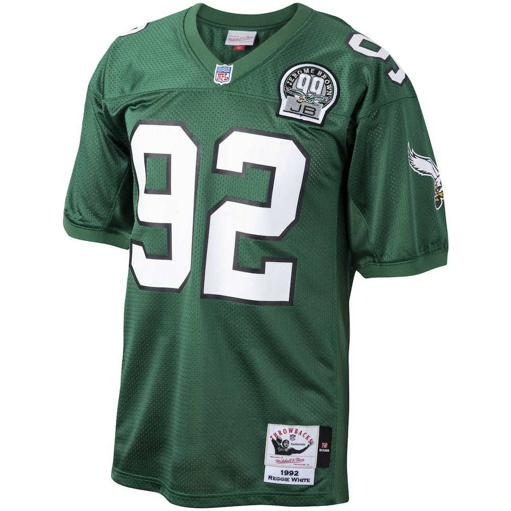 Reggie White Philadelphia Eagles Authentic Throwback Retired Player Jersey - Green online