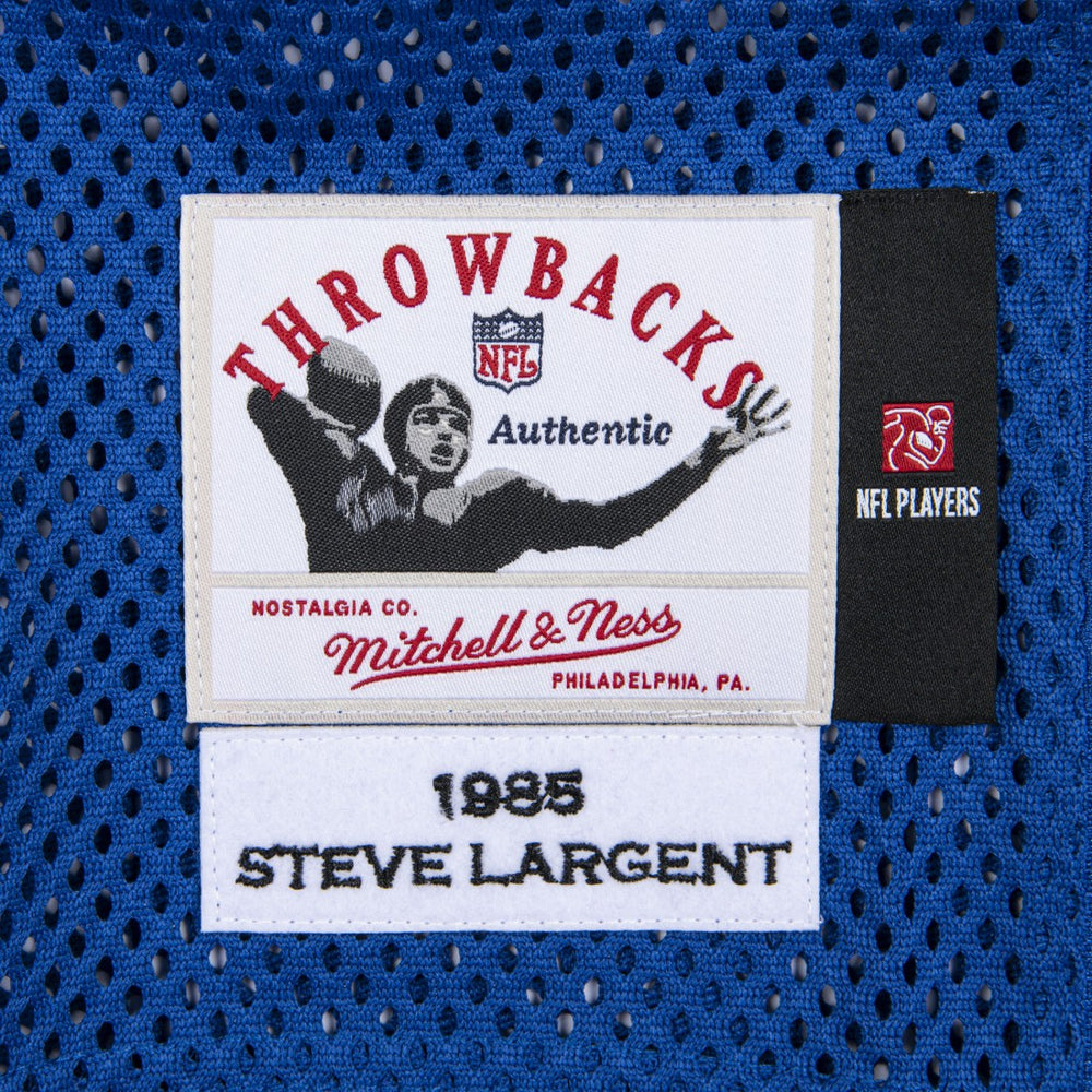 Steve Largent Seattle Seahawks 1985 Authentic Throwback Retired Player Jersey - Royal sale