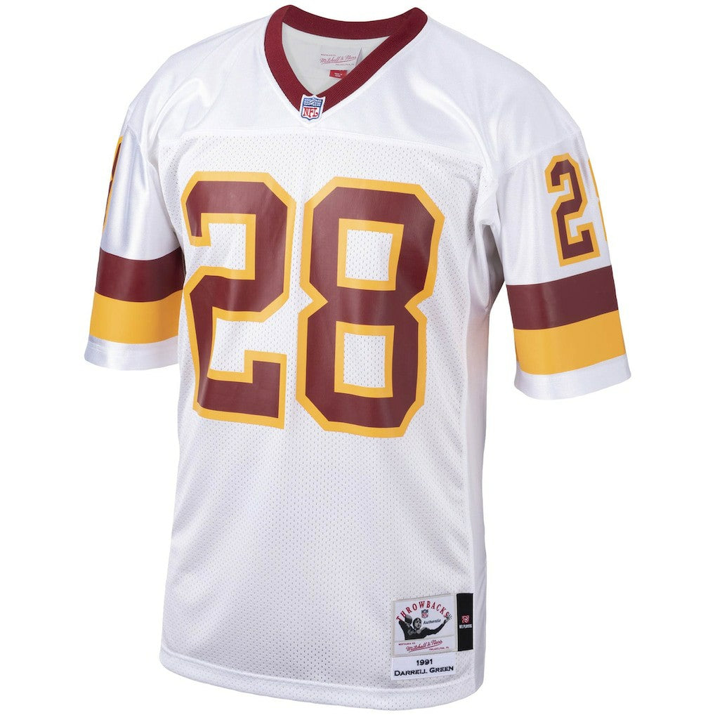 Darrell Green Washington Football Team 1991 Authentic Throwback Retired Player Jersey - White discount