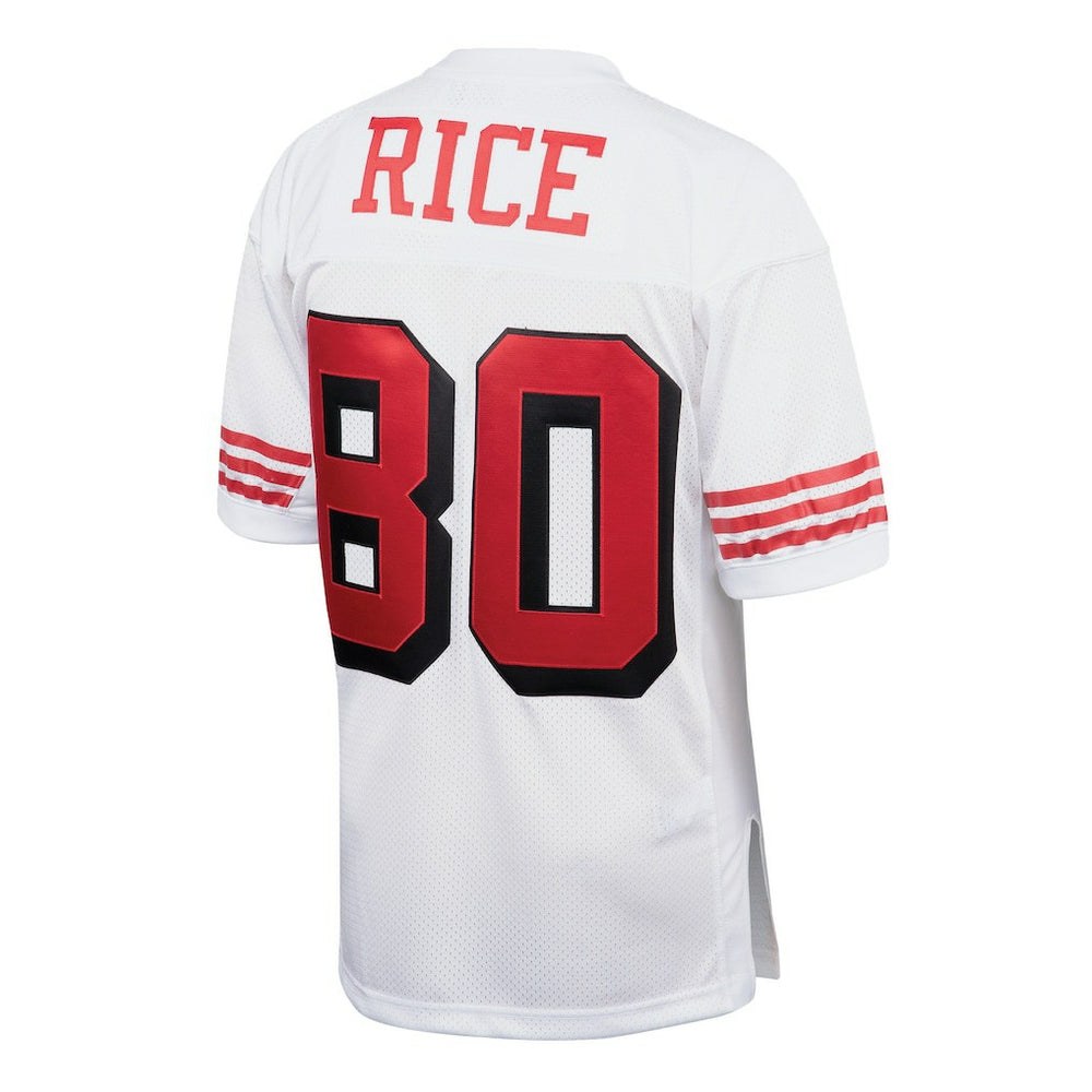 Jerry Rice San Francisco 49ers 1994 Authentic Throwback Retired Player Jersey - White for sale