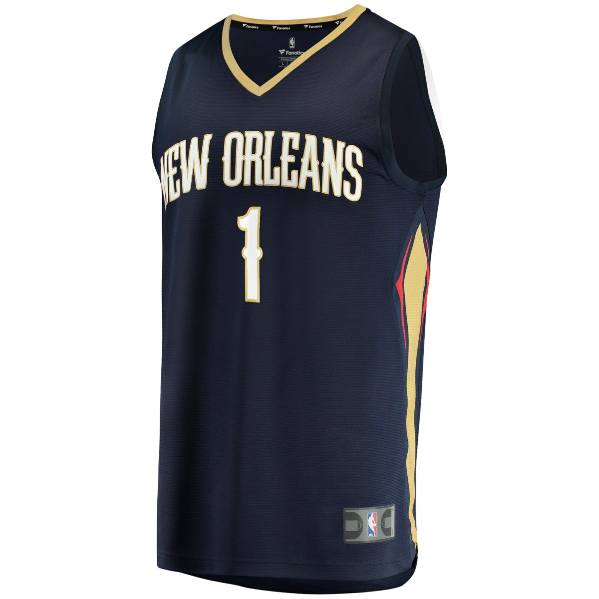 Zion Williamson New Orleans Pelicans Fast Break Replica Jersey Navy - Icon Edition online