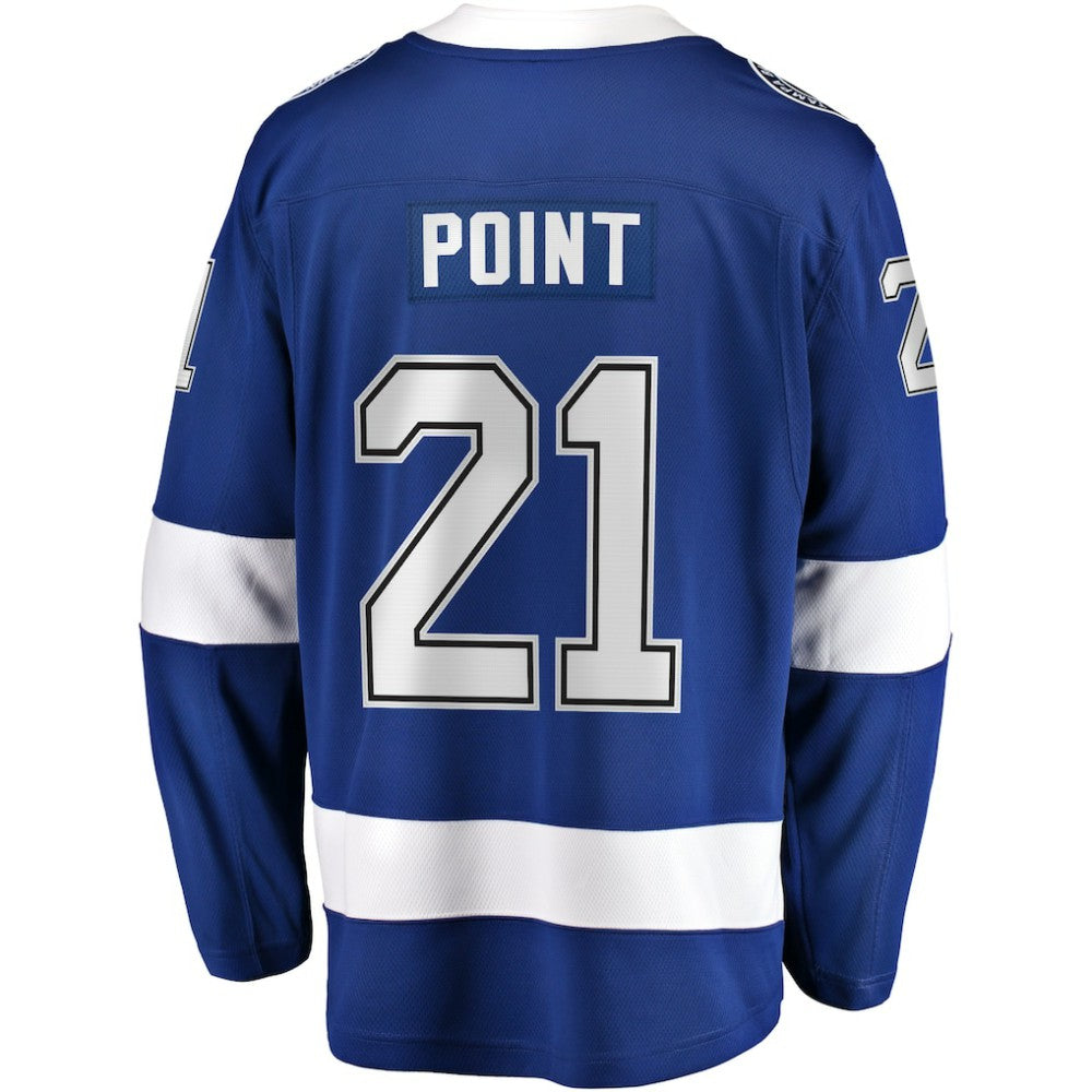 Brayden Point Tampa Bay Lightning Fanatics Breakaway Jersey - Blue Jerseys