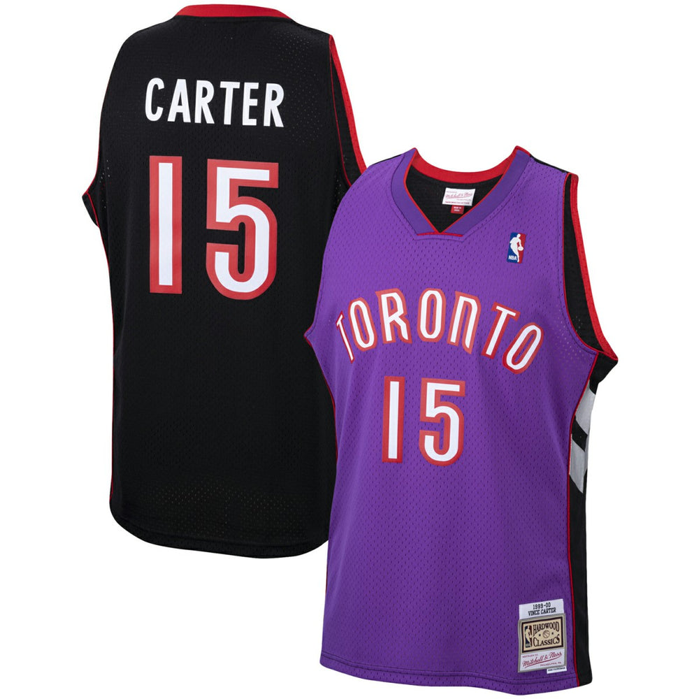 Vince Carter Toronto Raptors 1999/00 Hardwood Classics Swingman Jersey - Purple for sale