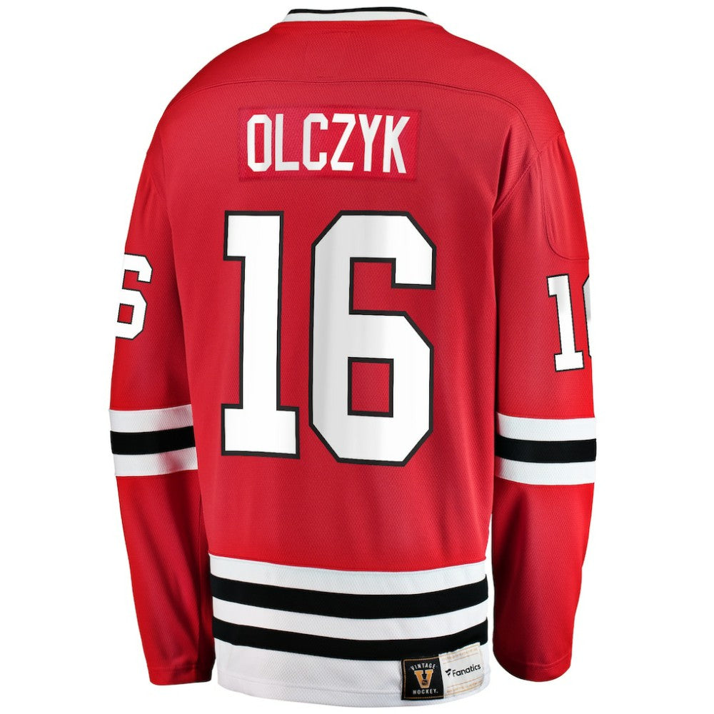 Eddie Olczyk Chicago Blackhawks Fanatics Premier Breakaway Retired Player Jersey - Red Jerseys