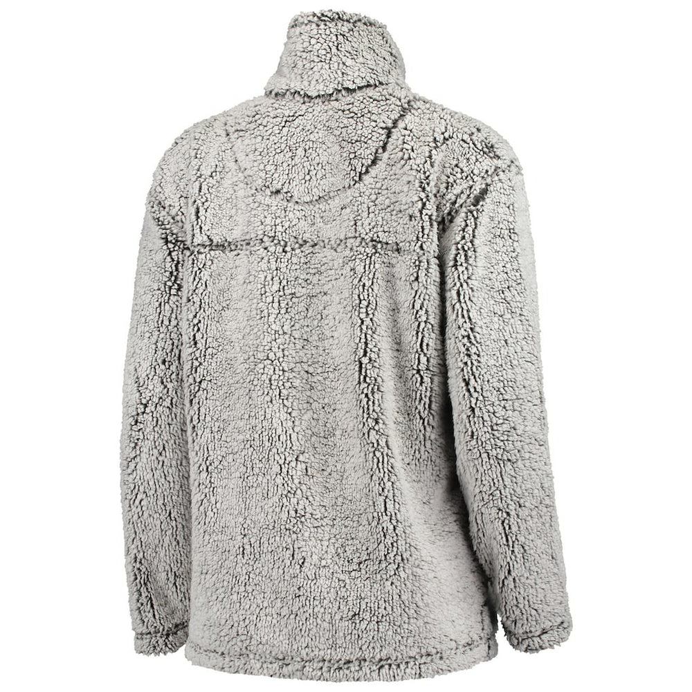 Carolina Panthers G-III 4Her by Carl Banks Women's Sherpa Quarter-Zip Pullover Jacket - Gray cheap