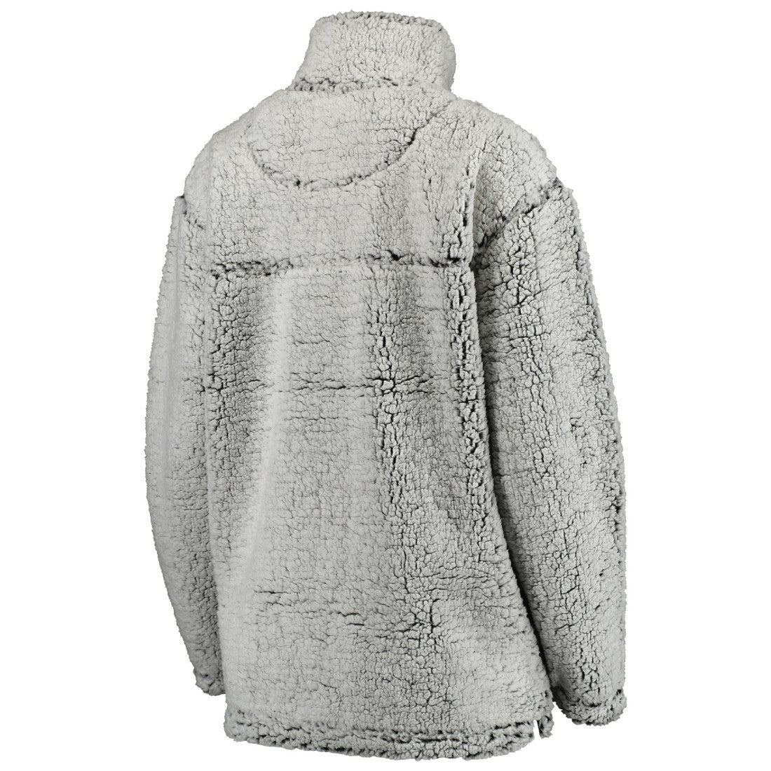Detroit Lions Women's Sherpa Quarter-Zip Pullover Jacket - Gray cheap