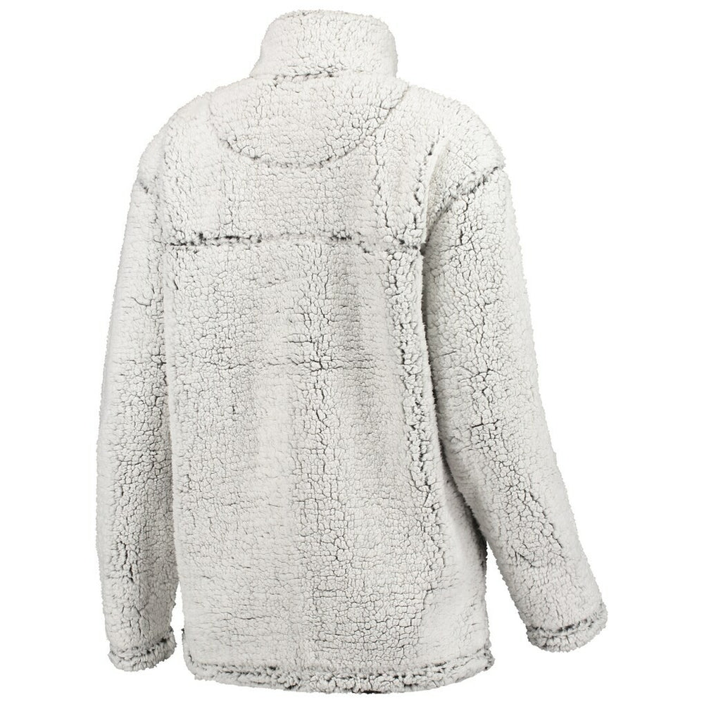 New Orleans Saints G-III 4Her by Carl Banks Women's Sherpa Quarter-Zip Pullover Jacket - Gray discount
