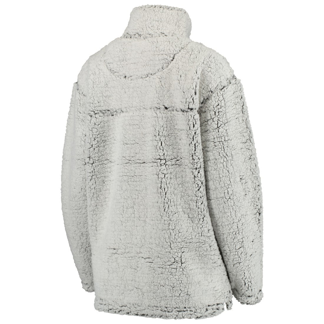 Green Bay Packers Women's Sherpa Quarter-Zip Pullover Jacket - Gray cheap
