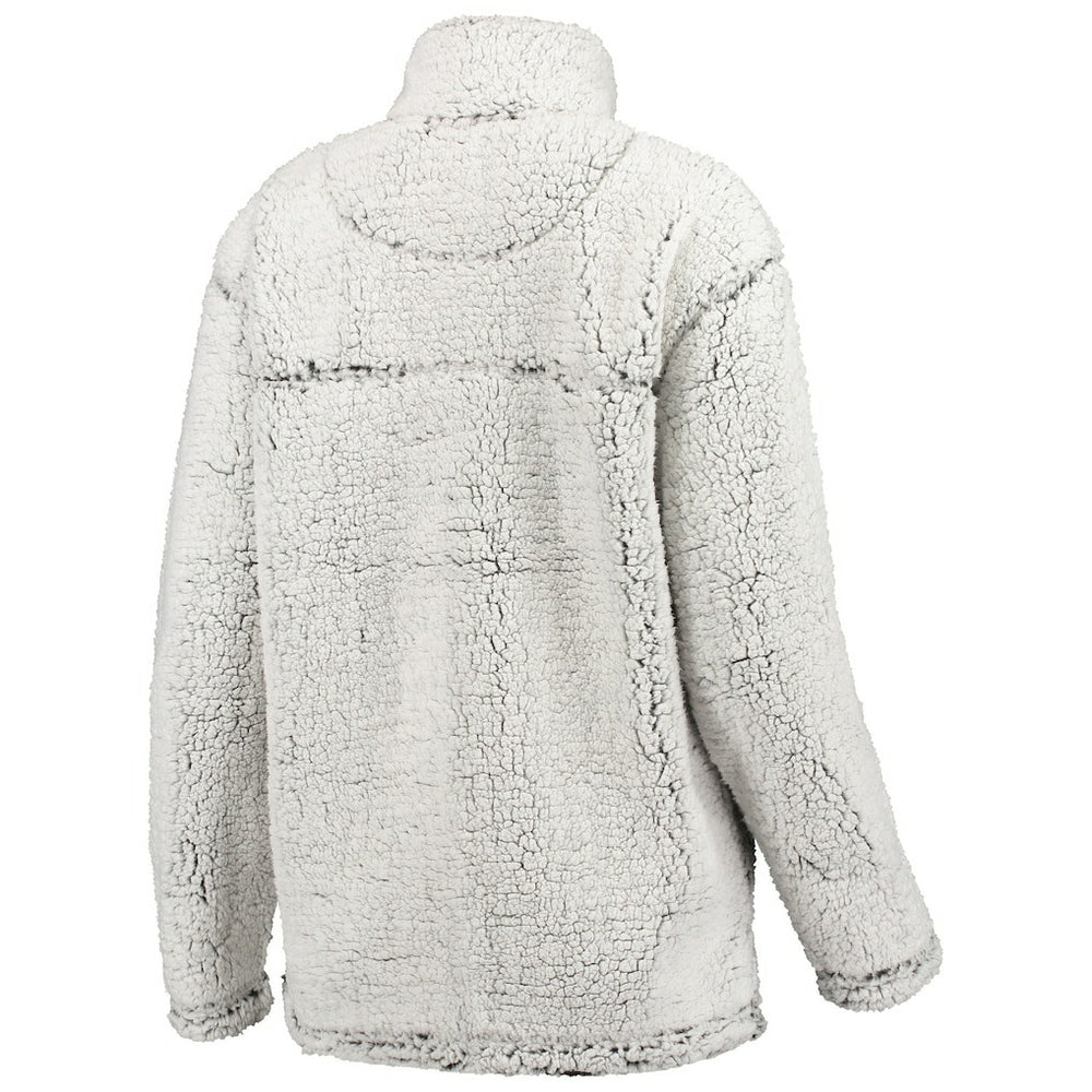Baltimore Ravens G-III 4Her by Carl Banks Women's Sherpa Quarter-Zip Pullover Jacket - Gray sale