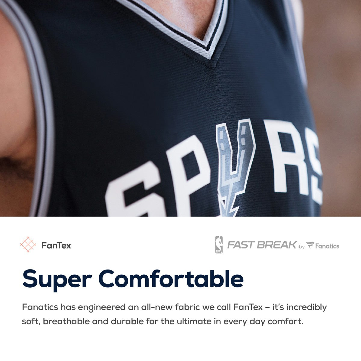 Keldon Johnson San Antonio Spurs Fast Break Replica Jersey Black - Icon Edition cheap