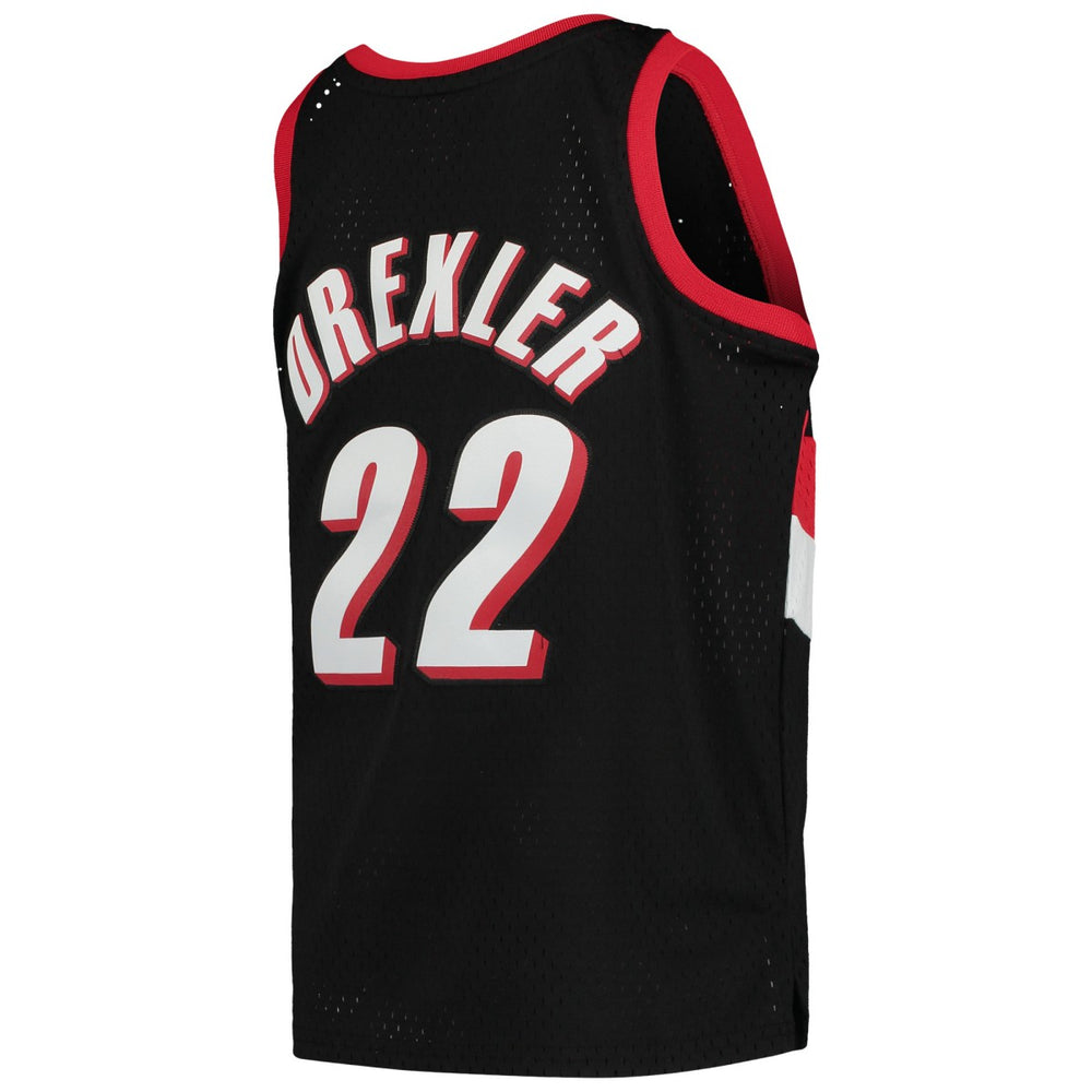 Clyde Drexler Portland Trail Blazers Youth 1991/92 Hardwood Classics Swingman Jersey - Black outlet