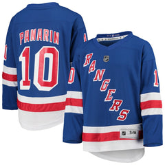 Artemi Panarin New York Rangers Youth Home Replica Player Jersey - Blue Jerseys