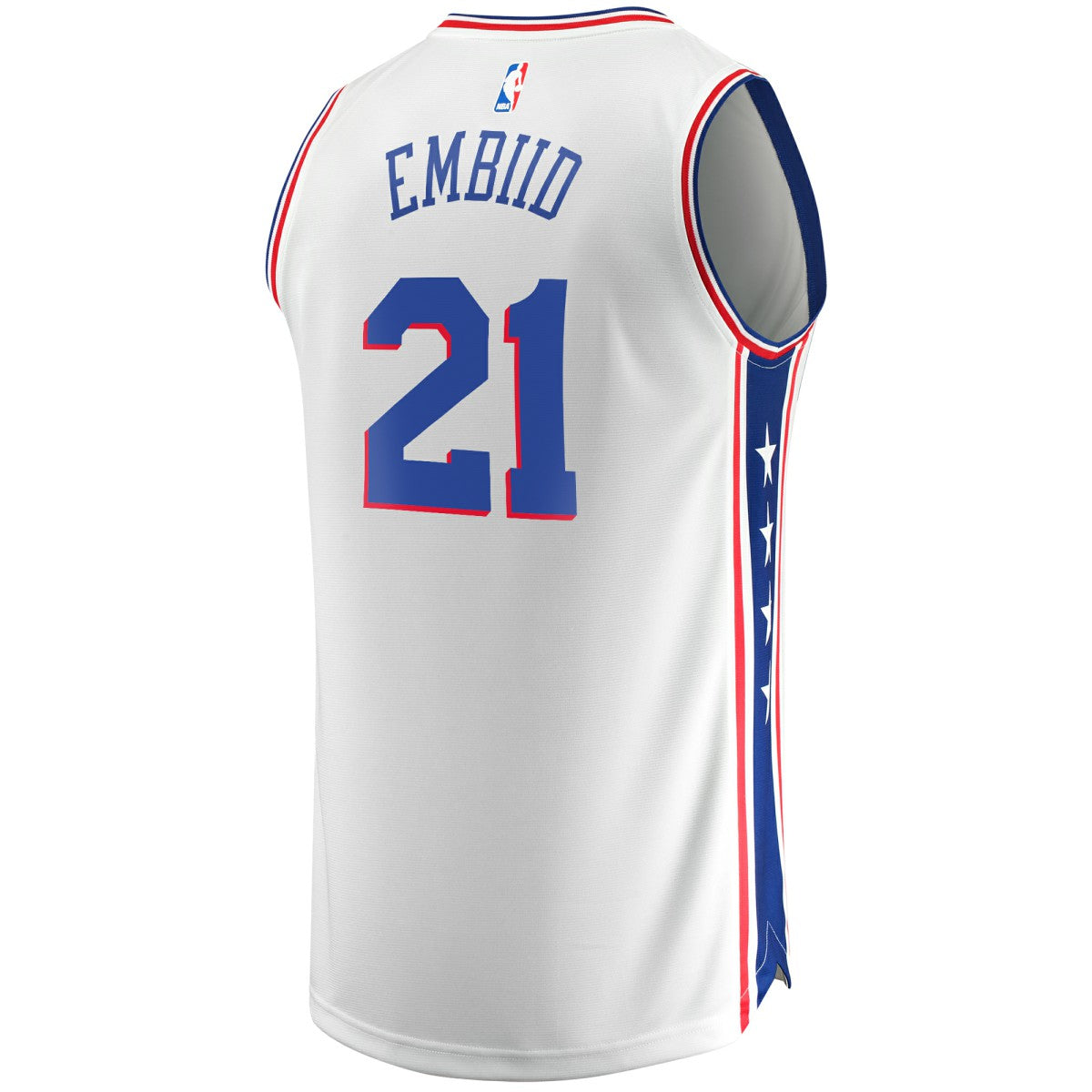 Joel Embiid Philadelphia 76ers Replica Jersey - Association Edition - White on sale