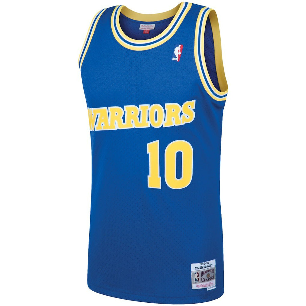 Tim Hardaway Golden State Warriors 1990/91 Hardwood Classics Swingman Jersey sale - Royal online