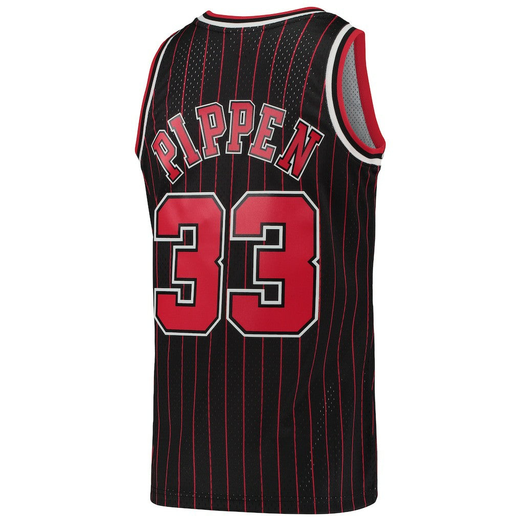Scottie Pippen Chicago Bulls Hardwood Classics Swingman Jersey sale - Black on sale