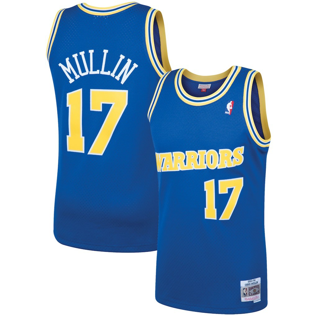 Chris Mullin Golden State Warriors 1993/94 Hardwood Classics Swingman Jersey sale - Royal discount