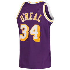 Shaquille O'Neal Los Angeles Lakers Hardwood Classics Swingman Jersey - Purple outlet