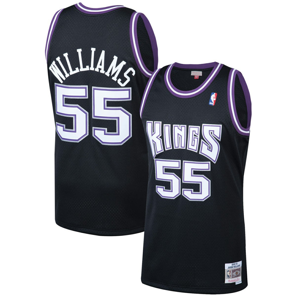 Jason Williams Sacramento Kings 2000/01 Hardwood Classics Swingman Jersey - Black shop