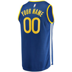 Golden State Warriors Fast Break Custom Replica Jersey Royal sale - Icon Edition outlet