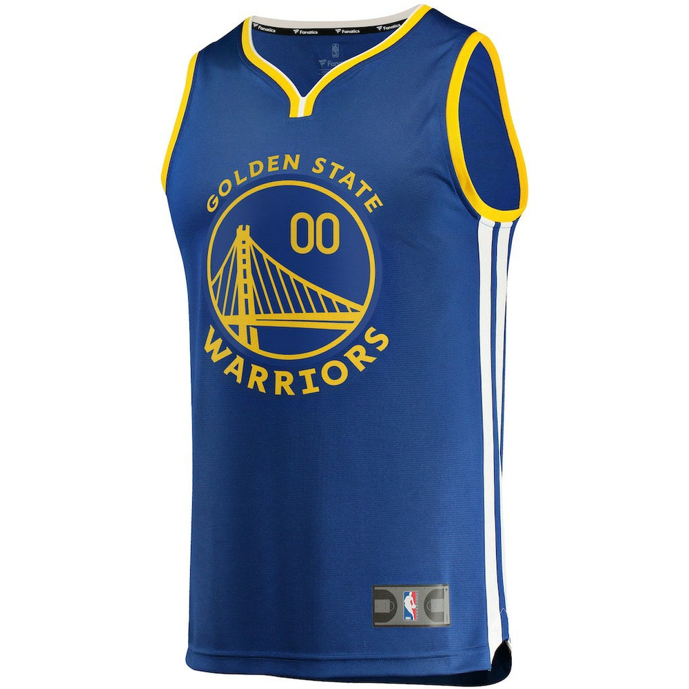 Golden State Warriors Youth 2019/20 Fast Break Custom Replica Jersey Royal sale - Icon Edition discount