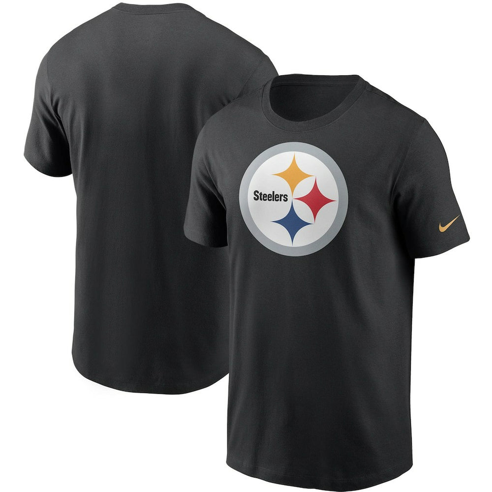 Pittsburgh Steelers Primetime Logo Essential T-Shirt - Black for sale