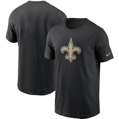 New Orleans Saints Primetime Logo Essential T-Shirt - Black on sale