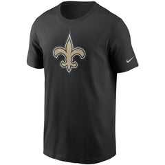 New Orleans Saints Primetime Logo Essential T-Shirt - Black on sale