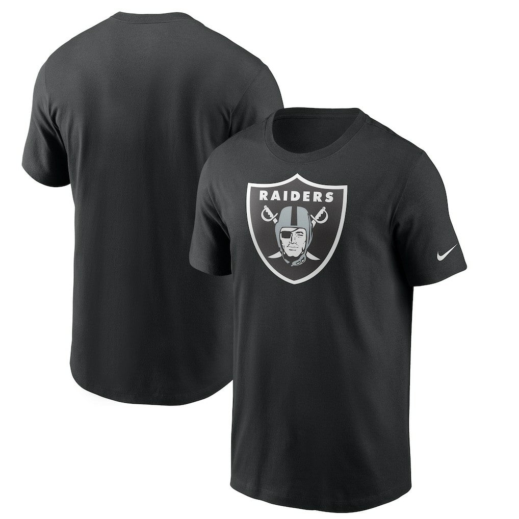 Las Vegas Raiders Primetime Logo Essential T-Shirt - Black online