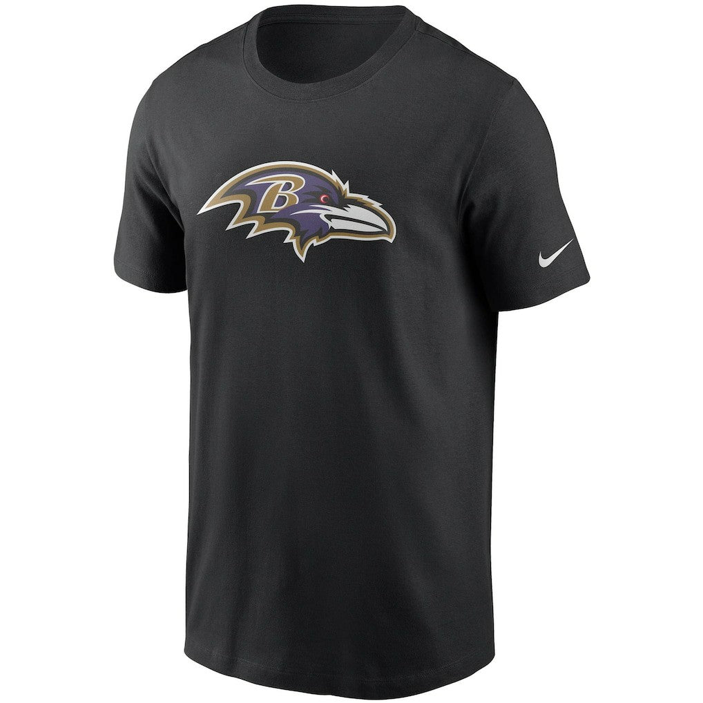 Baltimore Ravens Primetime Logo Essential T-Shirt - Black cheap