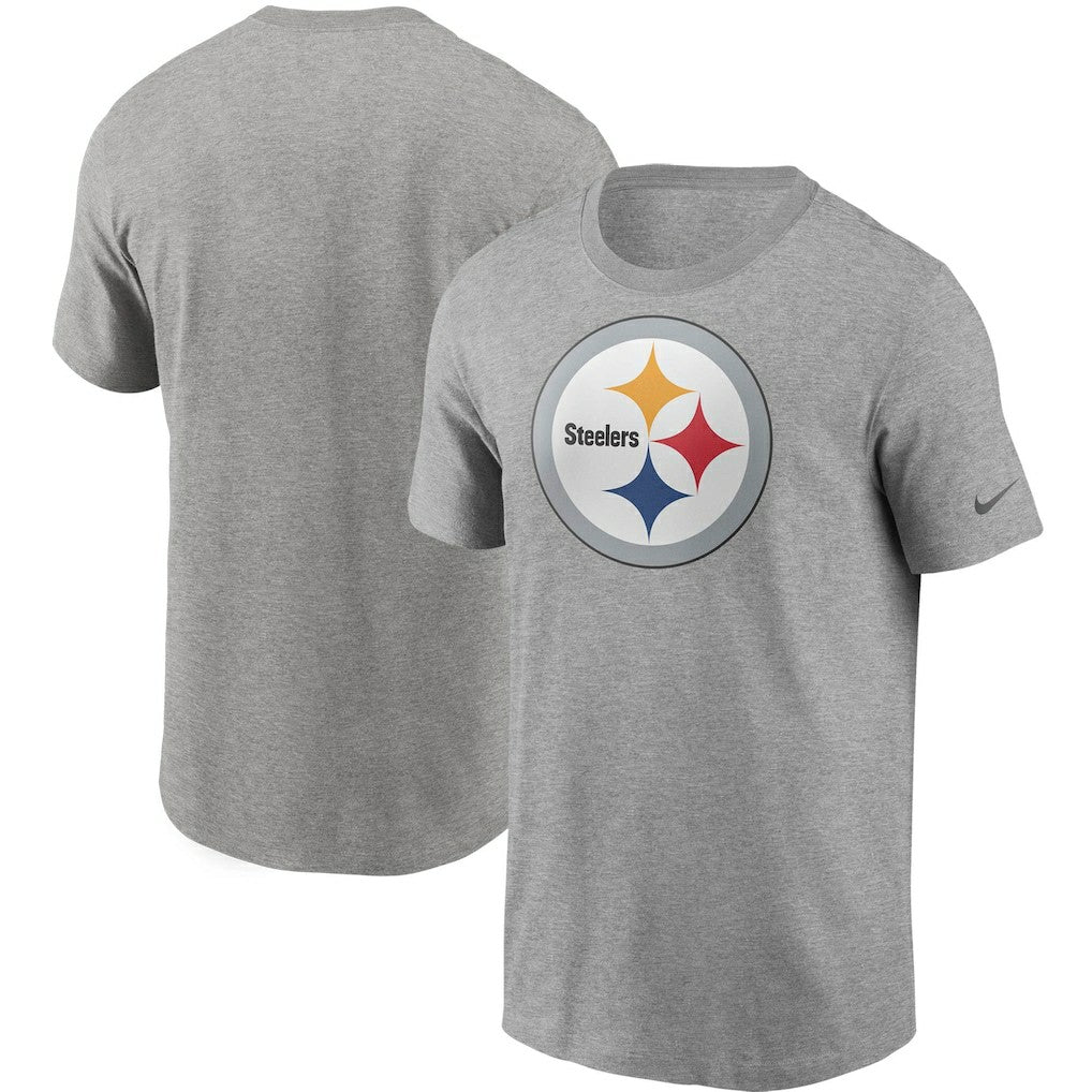 Pittsburgh Steelers Primetime Logo Essential T-Shirt - Heather Gray sale