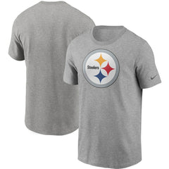 Pittsburgh Steelers Primetime Logo Essential T-Shirt - Heather Gray sale