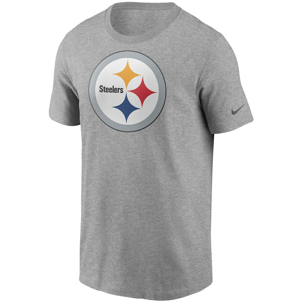 Pittsburgh Steelers Primetime Logo Essential T-Shirt - Heather Gray sale