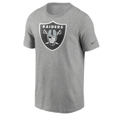 Las Vegas Raiders Primetime Logo Essential T-Shirt - Heather Gray outlet