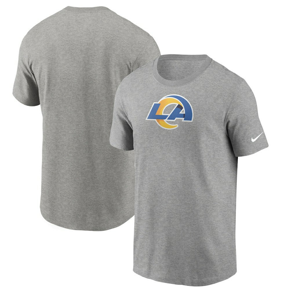 Los Angeles Rams Primetime Logo Essential T-Shirt - Heather Gray outlet