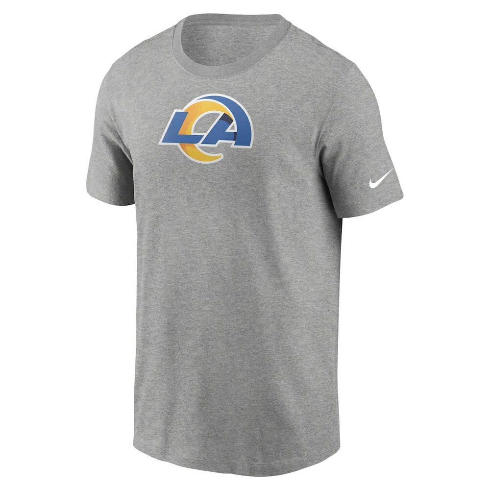 Los Angeles Rams Primetime Logo Essential T-Shirt - Heather Gray outlet