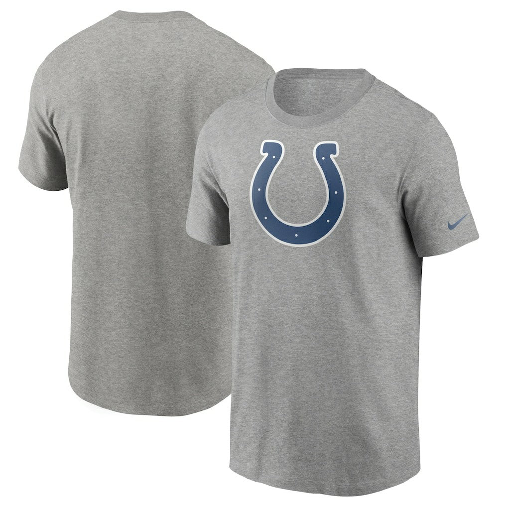 Indianapolis Colts Primetime Logo Essential T-Shirt - Heather Gray for sale