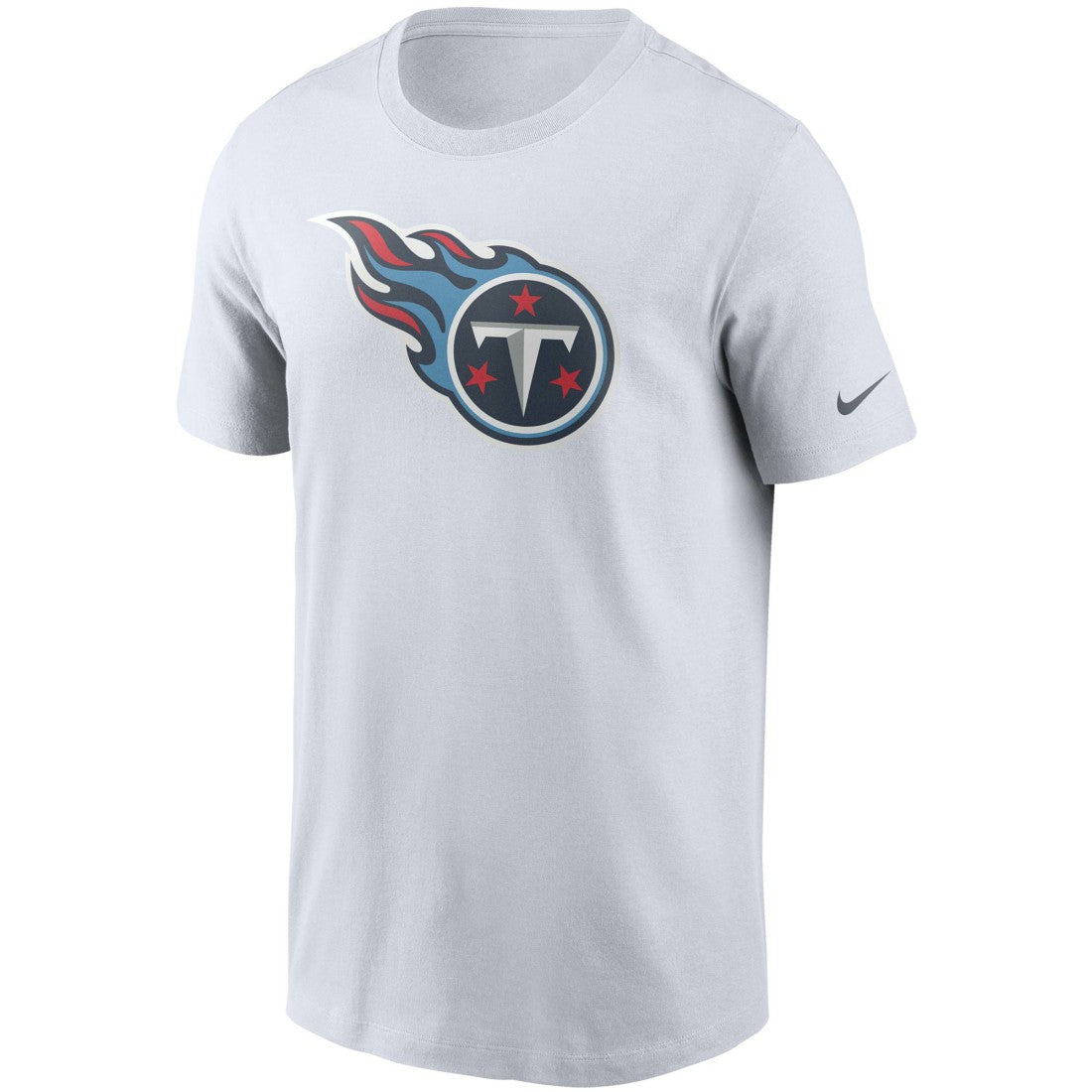 Tennessee Titans Primetime Logo Essential T-Shirt - White outlet