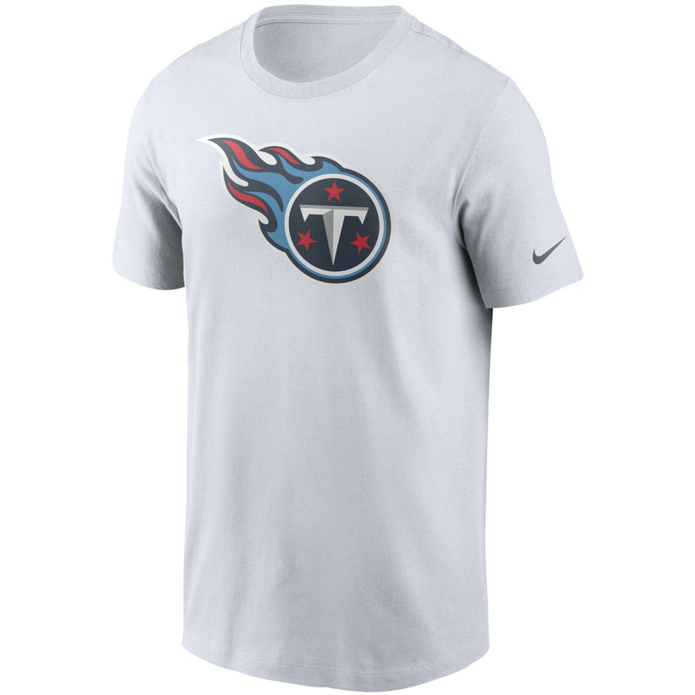 Tennessee Titans Primetime Logo Essential T-Shirt - White outlet
