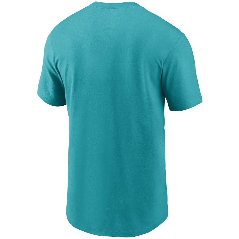Miami Dolphins Primetime Logo Essential T-Shirt - Aqua outlet