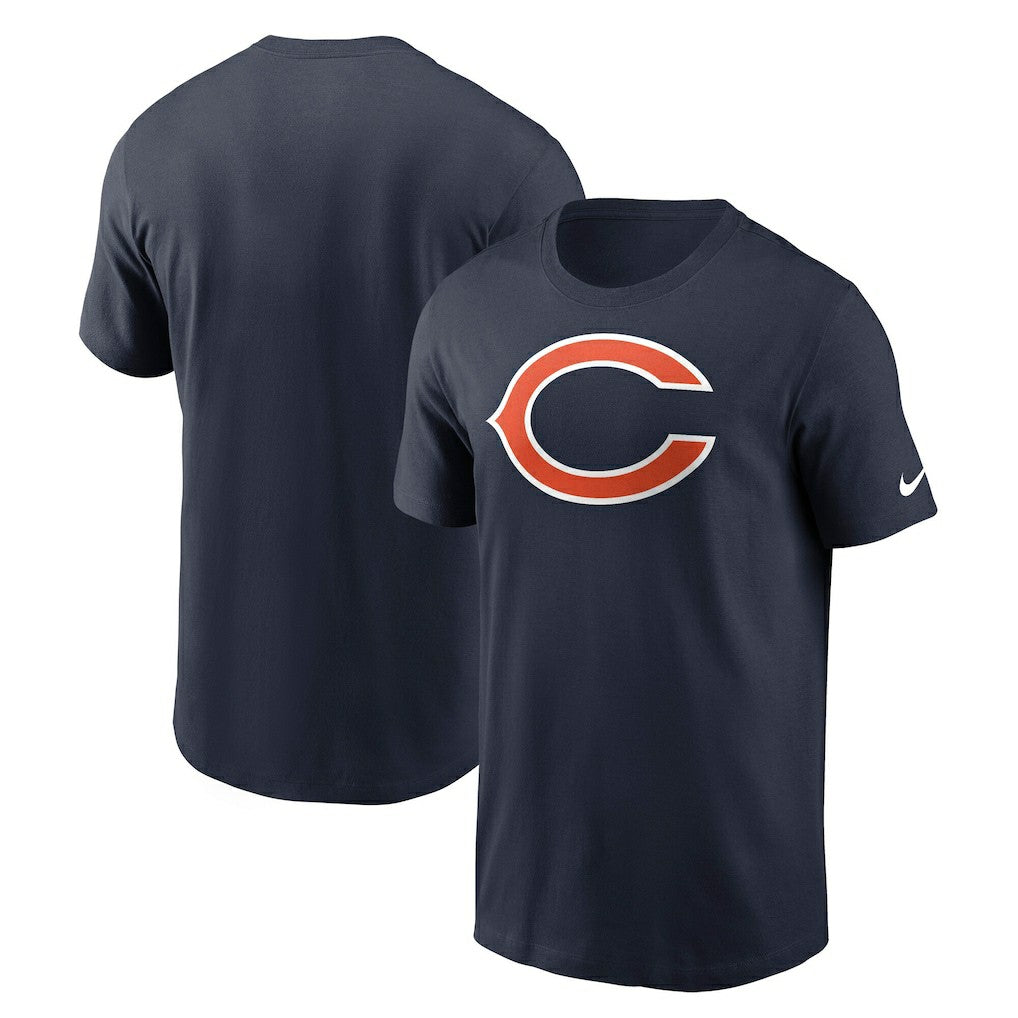 Chicago Bears Primetime Logo Essential T-Shirt - Navy online