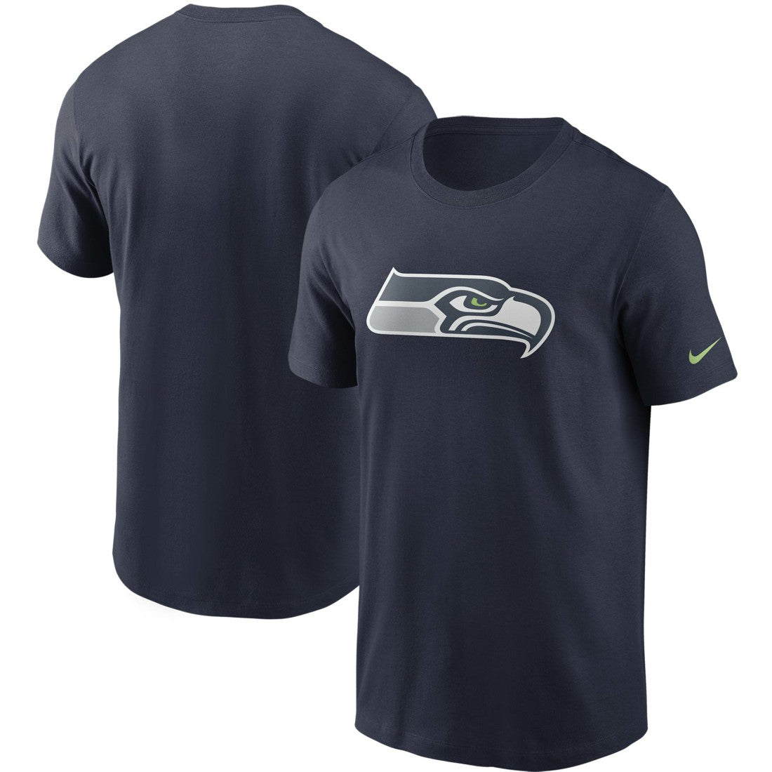 Seattle Seahawks Primetime Logo Essential T-Shirt - College Navy discount