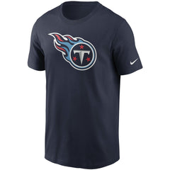 Tennessee Titans Primetime Logo Essential T-Shirt - Navy cheap