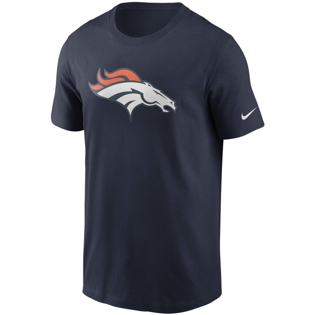 Denver Broncos Primetime Logo Essential T-Shirt - Navy for sale