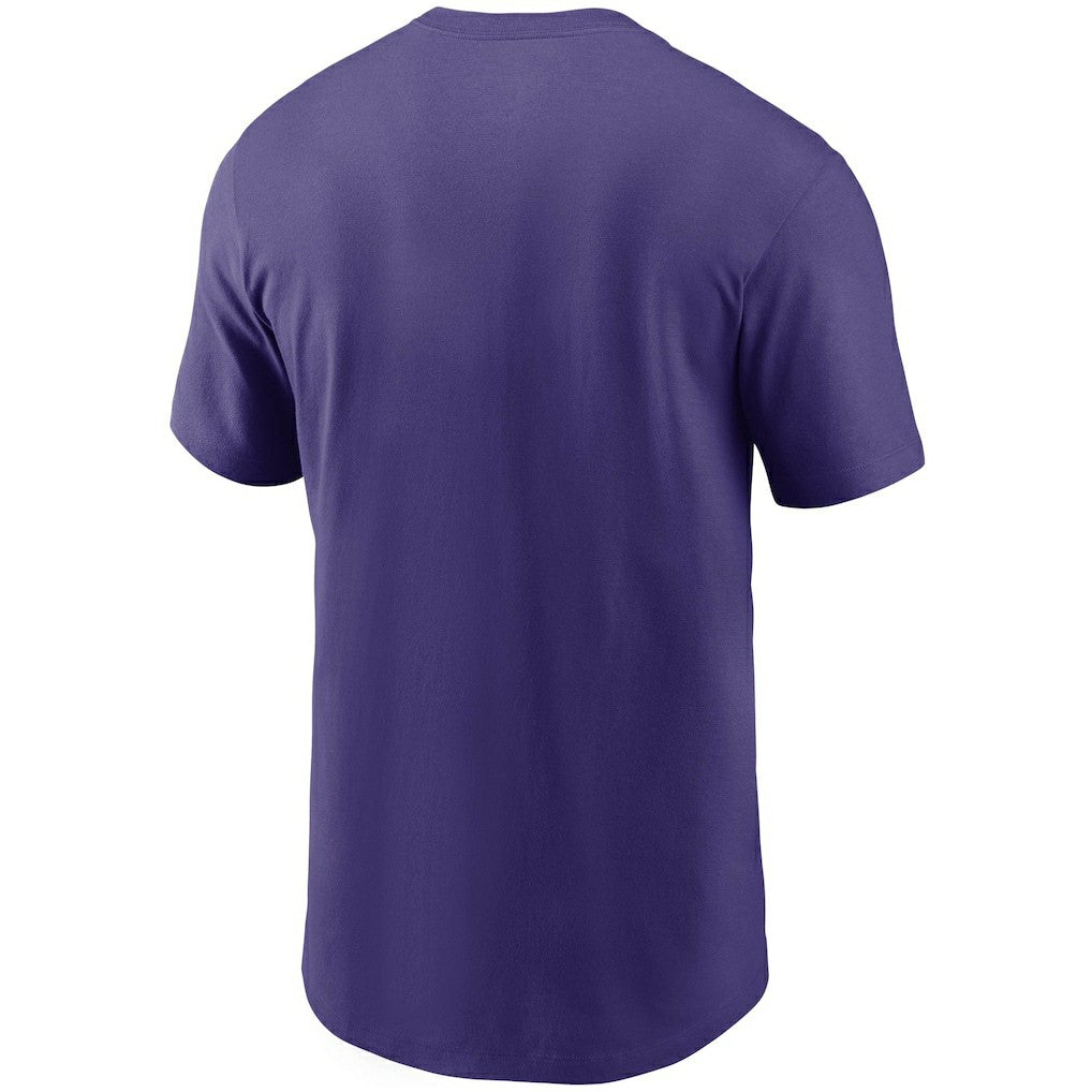 Minnesota Vikings Primetime Logo Essential T-Shirt - Purple outlet