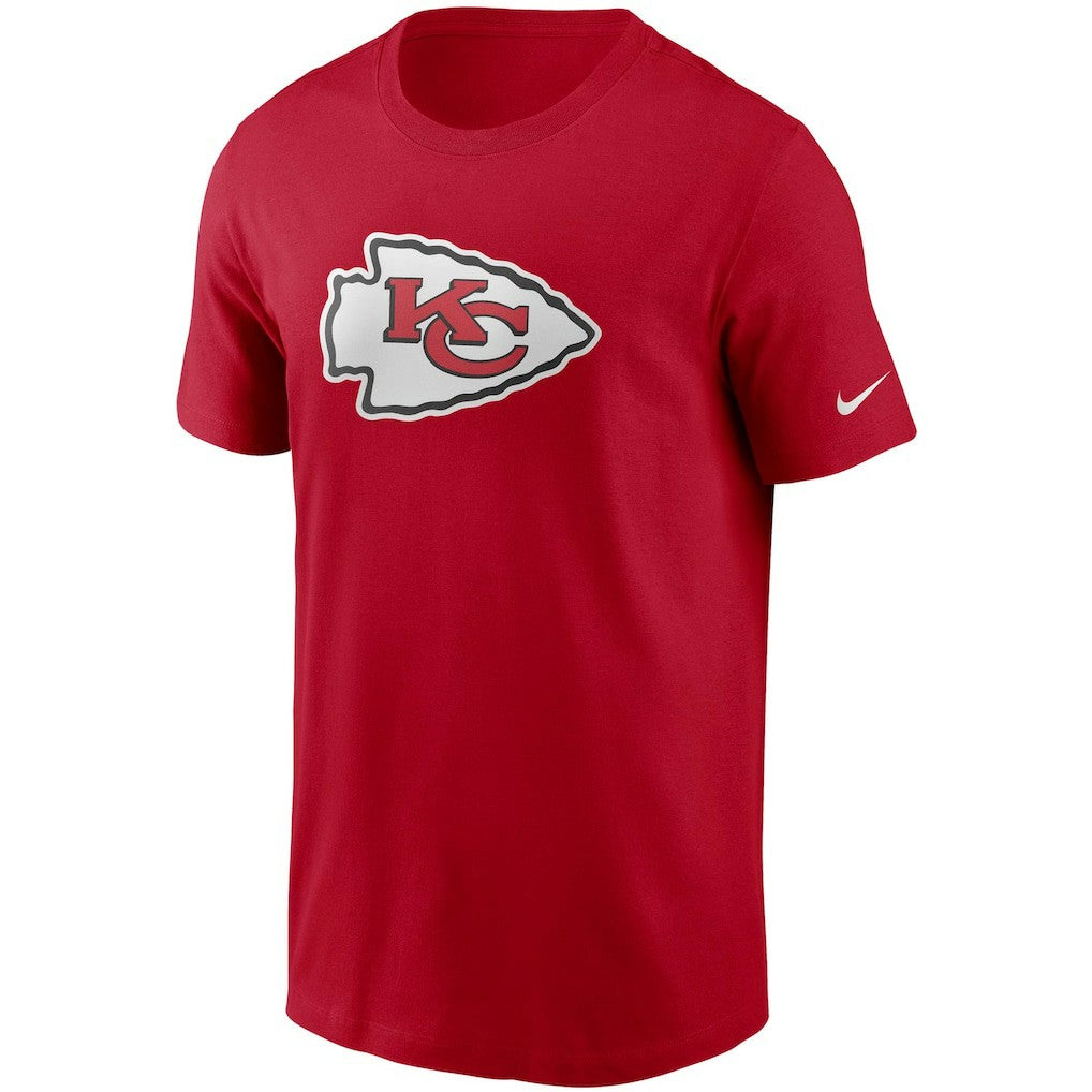Kansas City Chiefs Primetime Logo Essential T-Shirt - Red sale