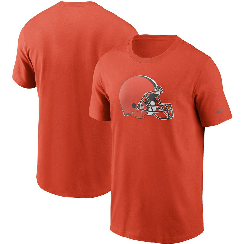 Cleveland Browns Primetime Logo Essential T-Shirt - Orange cheap