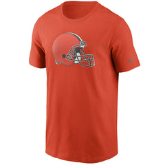 Cleveland Browns Primetime Logo Essential T-Shirt - Orange cheap